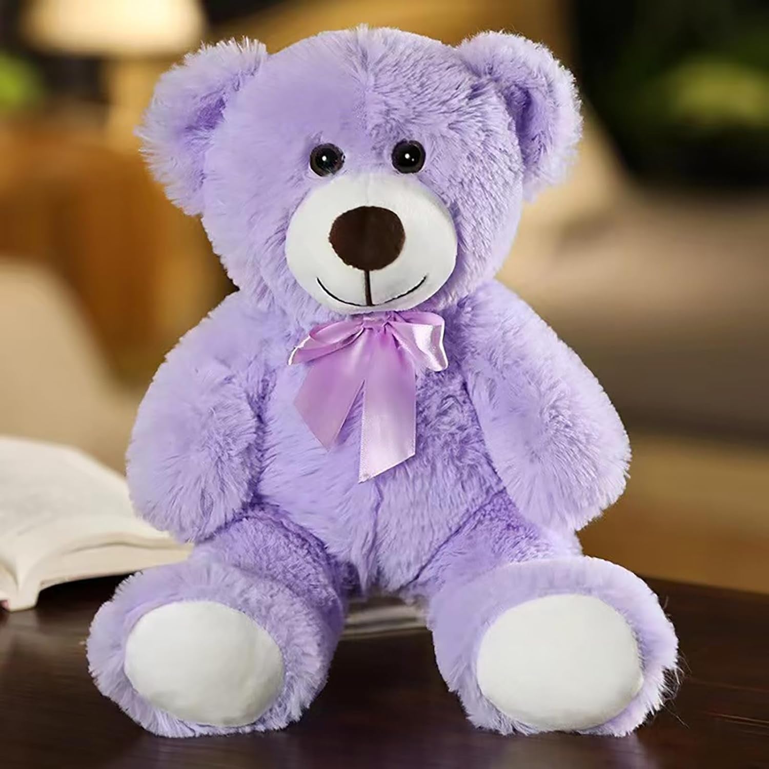 Teddy Bear Plush Toy, 13.5 Inch Teddy Bear Stuffed Animal Birthday for Kids Girl